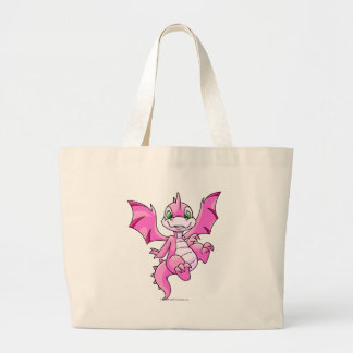 Bolso De Tela Gigante Rosa de Scorchio