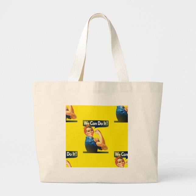 Bolso De Tela Gigante rosie (Frente)