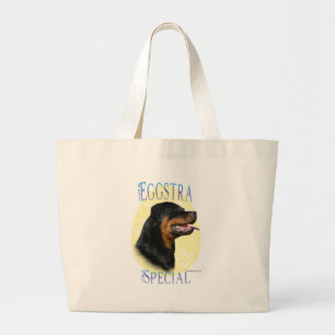Bolso De Tela Gigante Rottweiler Eggstra Special