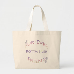 Bolso De Tela Gigante Rottweiler Furever Friend