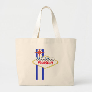 Bolso De Tela Gigante Rótulo de estilo Guay Personalizado Las Vegas