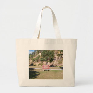 Bolso De Tela Gigante Rótulo del lago Stephens