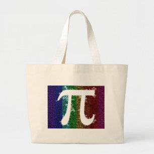 Bolso De Tela Gigante Rótulo del pi eléctrico
