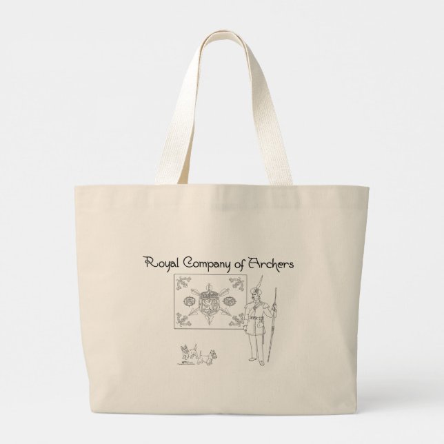 Bolso De Tela Gigante Royal Company of Archers Tote Bag (Reverso)