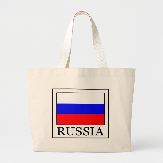 Bolso De Tela Gigante Rusia (Frente)
