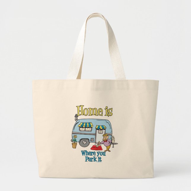 Bolso De Tela Gigante Rv Camping (Frente)