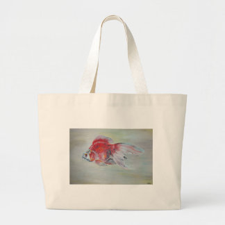 Bolso De Tela Gigante Ryukin Goldfish Pintura acrílica