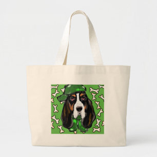 Bolso De Tela Gigante Sabueso Basset