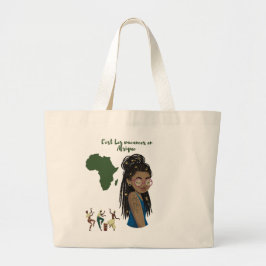 Bolso De Tela Gigante Sac fourre -tout Afrique