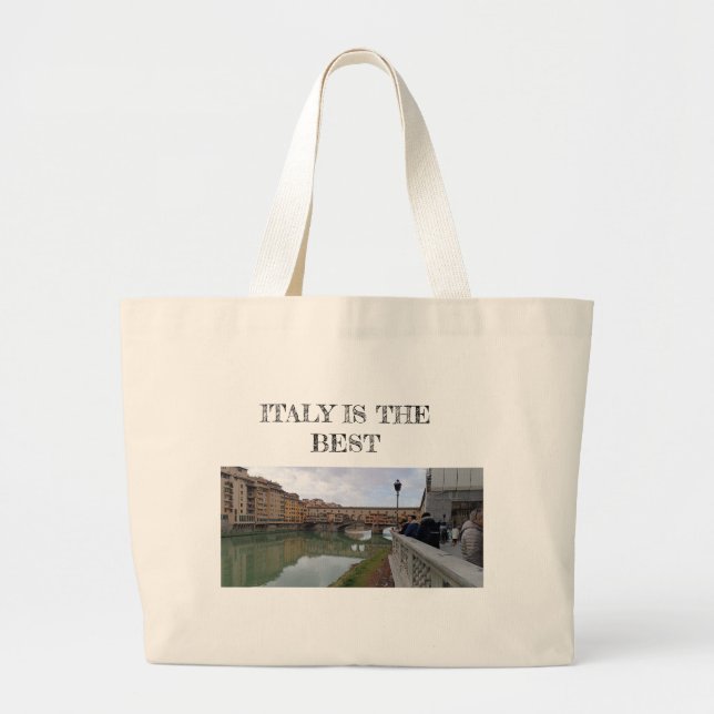 Bolso De Tela Gigante Sac fourre-tout ITALIE (Frente)