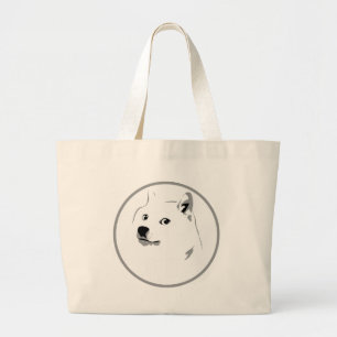 Bolso De Tela Gigante Saco de las compras del logotipo del dux