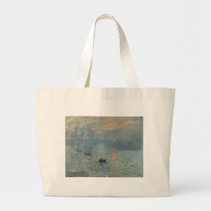 BOLSO DE TELA GIGANTE SALIDA DEL SOL DE MONET