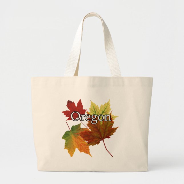 BOLSO DE TELA GIGANTE SALIDAS DE AUTUMN EN OREGON (Frente)