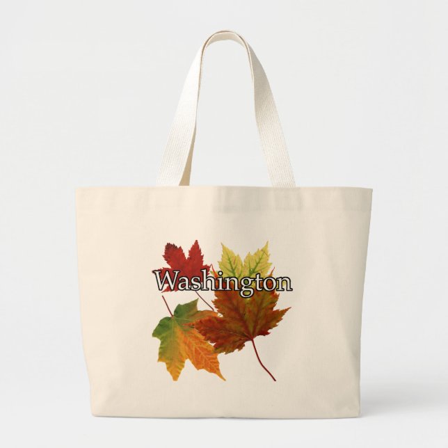 BOLSO DE TELA GIGANTE SALIDAS DE OTOÑO EN WASHINGTON (Frente)
