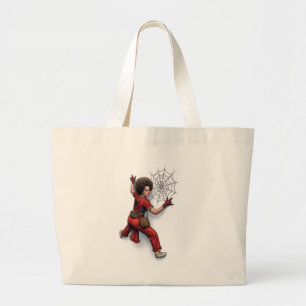 Bolso De Tela Gigante Sally O'Malley Spider-Man Superhéroe Fan Des perso