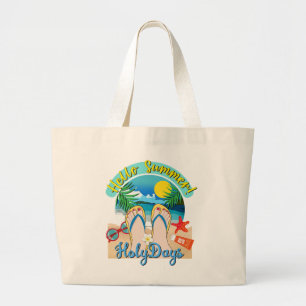 Bolso De Tela Gigante Saludo verano - Holy Days