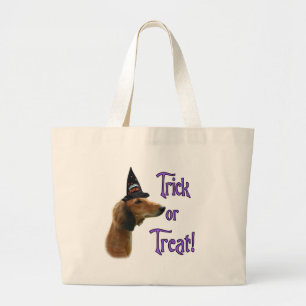 Bolso De Tela Gigante Saluki Trick