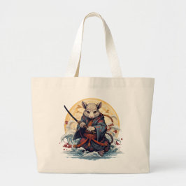 Bolso De Tela Gigante Samurai Rat Women's  Tote Bags