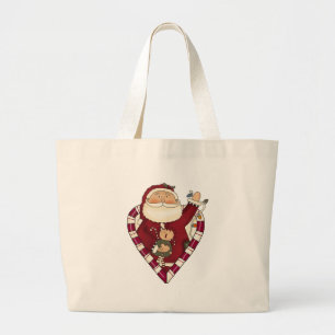 Bolso De Tela Gigante Santa con camisetas y regalos de Ragdoll