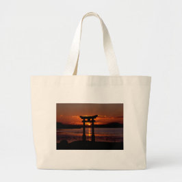 Bolso De Tela Gigante Santuario Japonés Nagao