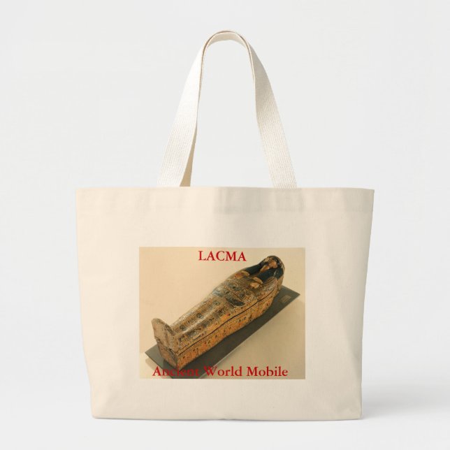 Bolso De Tela Gigante Sarcófago antiguo del móvil del mundo (Frente)