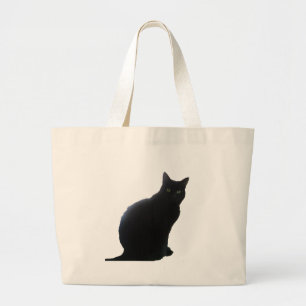 Bolso De Tela Gigante Sauce el gato negro