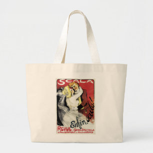 Bolso De Tela Gigante Scala ~ Enfin, Seuls!