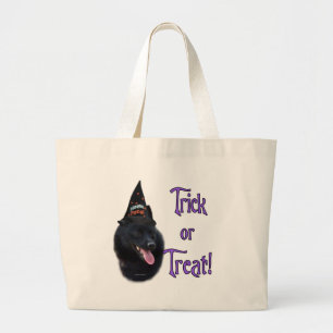 Bolso De Tela Gigante Schipperke Trick