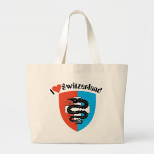 Bolso De Tela Gigante Schweiz Suisse Svizzera Svizra Suiza Tasche