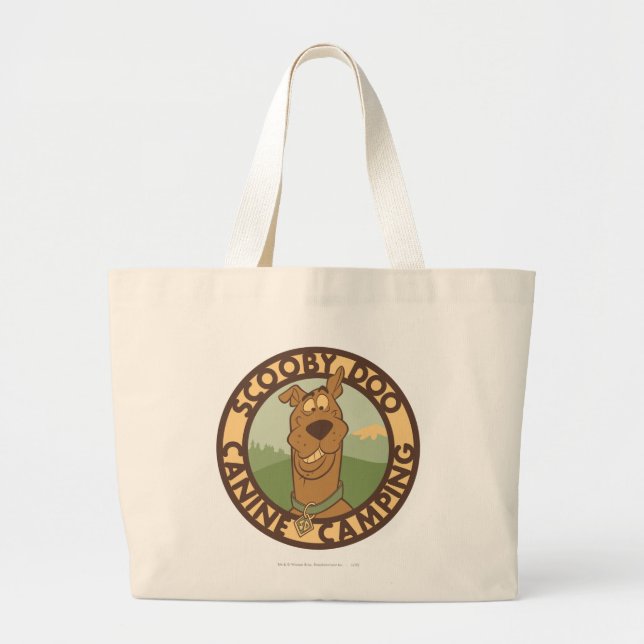 Bolso De Tela Gigante Scooby-Doo "Camping canino" (Frente)