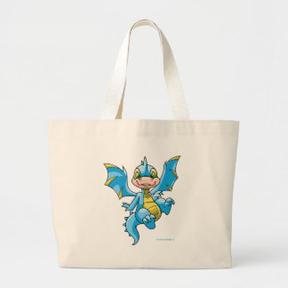 Bolso De Tela Gigante Scorchio azul curioso