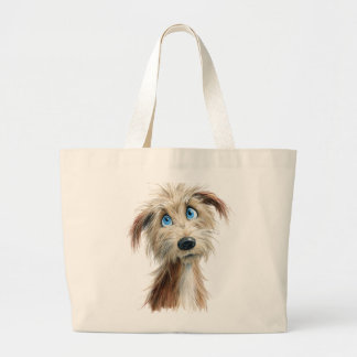 Bolso De Tela Gigante Scruffy Dog