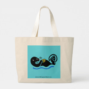 Bolso De Tela Gigante Sea OTTER - Guerrero de la vida silvestre - Conser