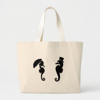 Bolso De Tela Gigante Seahorses del Victorian