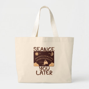 Bolso De Tela Gigante Seance you later Fun Spirit Board Halloween