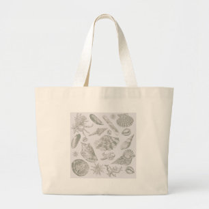 Bolso De Tela Gigante Seashell Soft Art Beach Shell