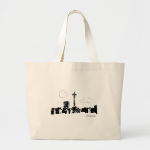 Bolso De Tela Gigante Seattle