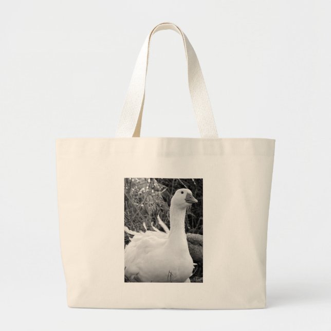 Bolso De Tela Gigante Sebastopol Goose (Frente)