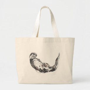 Bolso De Tela Gigante Secado apagado
