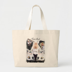 Bolso De Tela Gigante Segundo tote de la regla de Lisa Gail 3