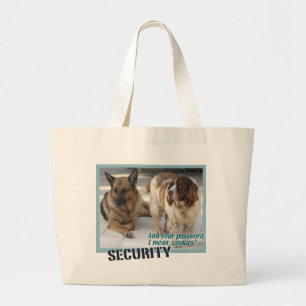 Bolso De Tela Gigante SEGURIDAD DEL perro