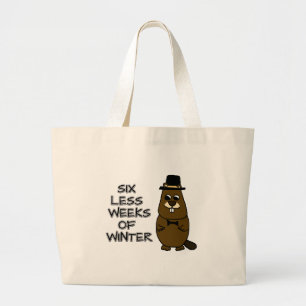 Bolso De Tela Gigante Seis semanas menos de invierno