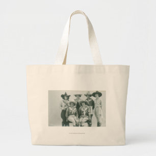Bolso De Tela Gigante Seis vaqueras en gorras y marcos