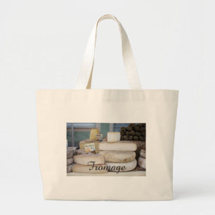 Bolso De Tela Gigante Selección de queso francés rústico