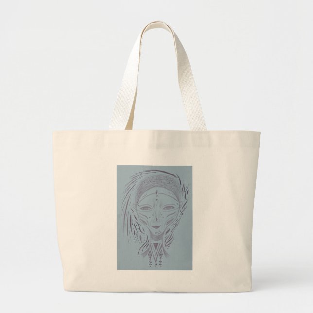 Bolso De Tela Gigante Selene (Frente)