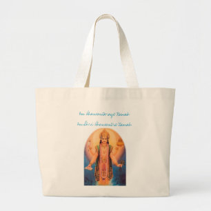 Bolso De Tela Gigante Señor Dhanwantari
