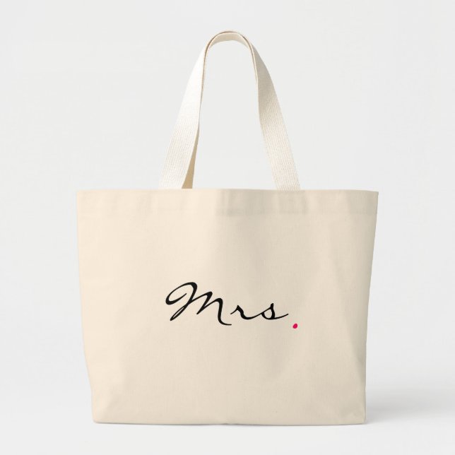Bolso De Tela Gigante Señora (Frente)