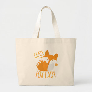 Bolso De Tela Gigante Señora loca del Fox
