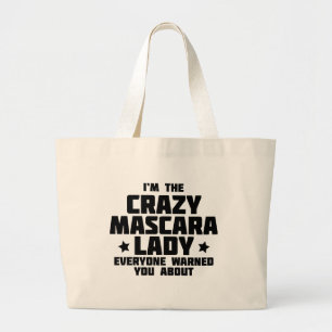 Bolso De Tela Gigante Señora loca del rimel
