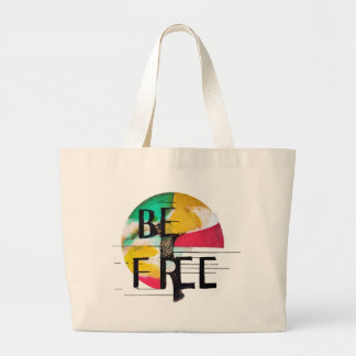 Bolso De Tela Gigante Ser libre